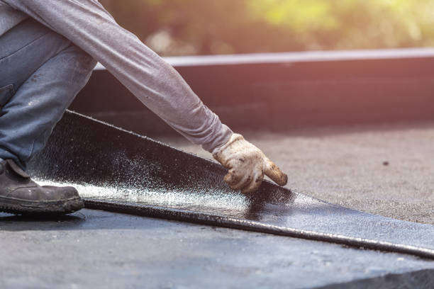 Professional Exterior Waterproofing technician working in Rawson, OH